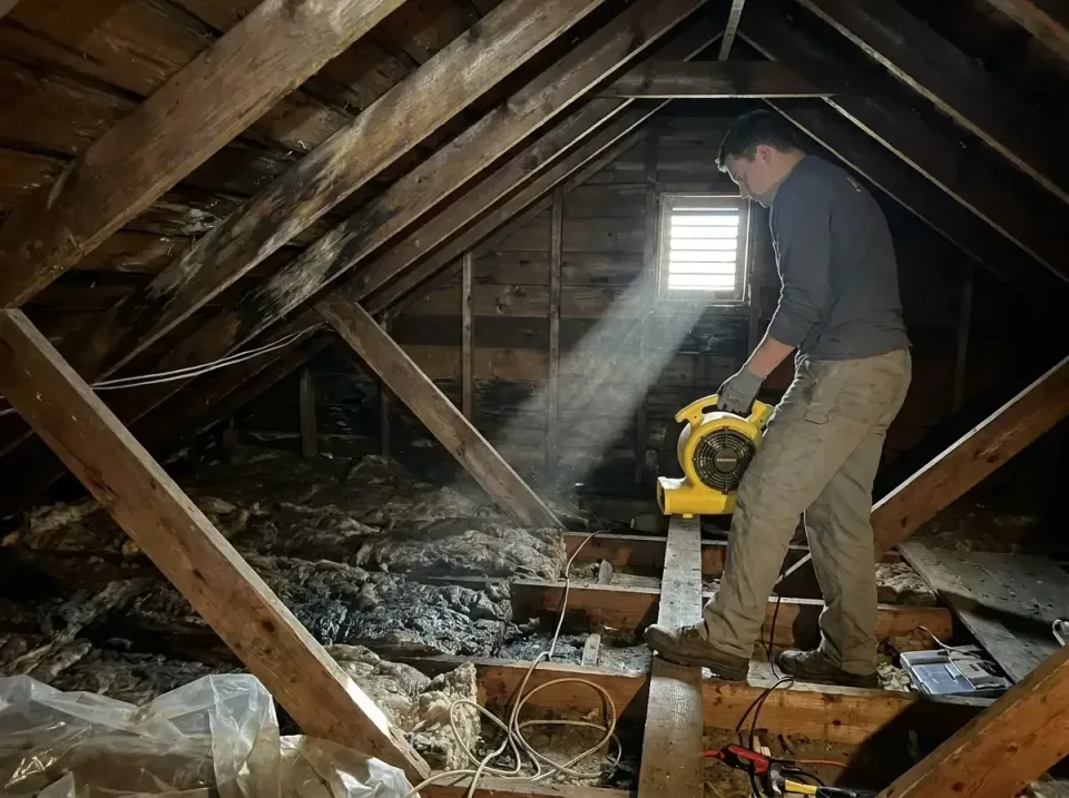 attic-water-damage-drying-proc-007 — frequently asked questions, Emergency Water Extraction & 24/7 Flood Response in Level P…